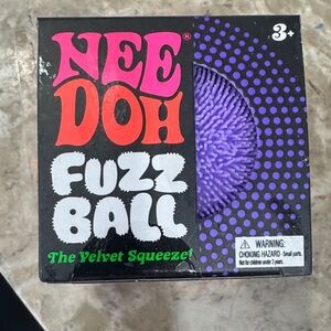Velvet Nee Doh Fuzz Ball - Purple